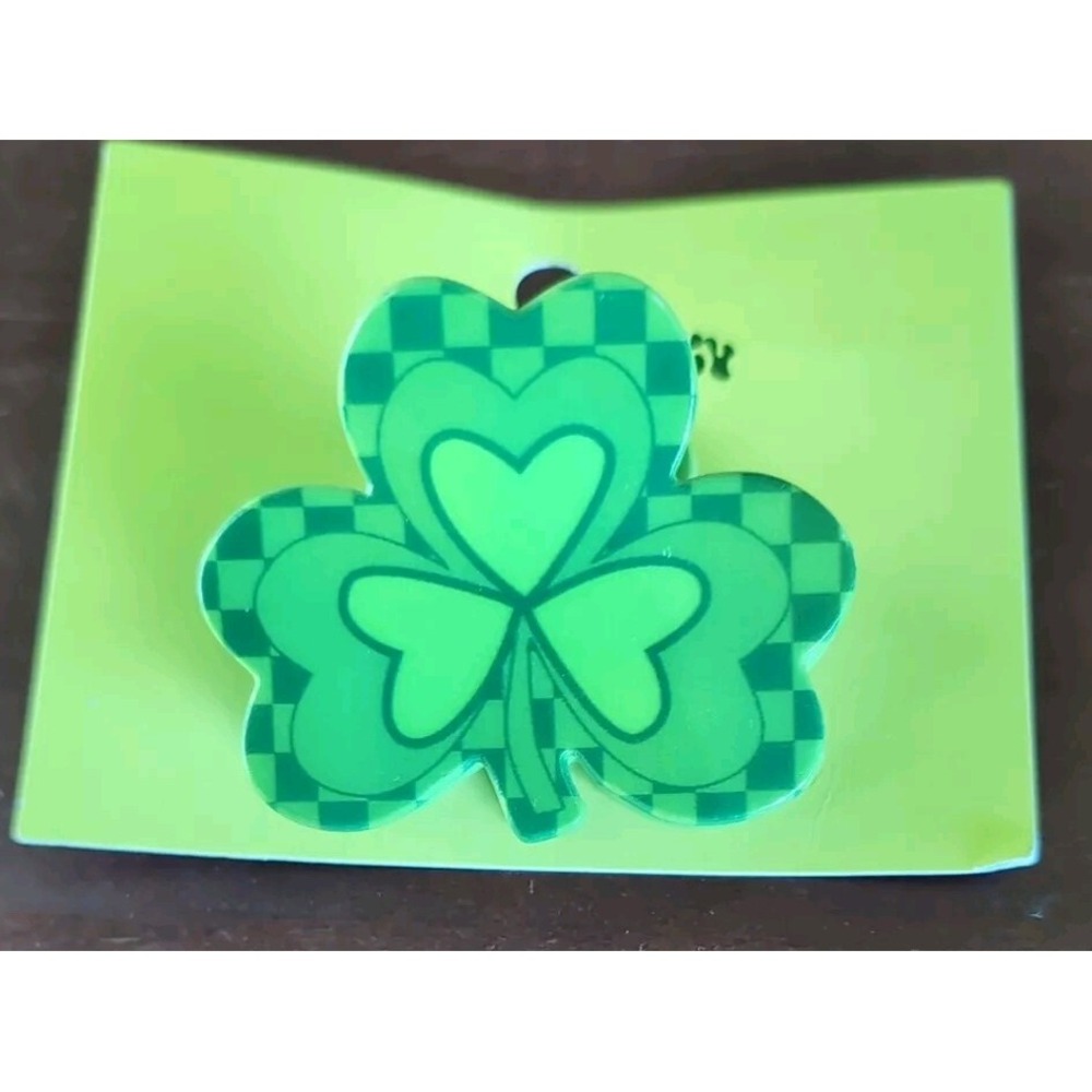 Feelin lucky St. Patrick's day Claw Hair Clip